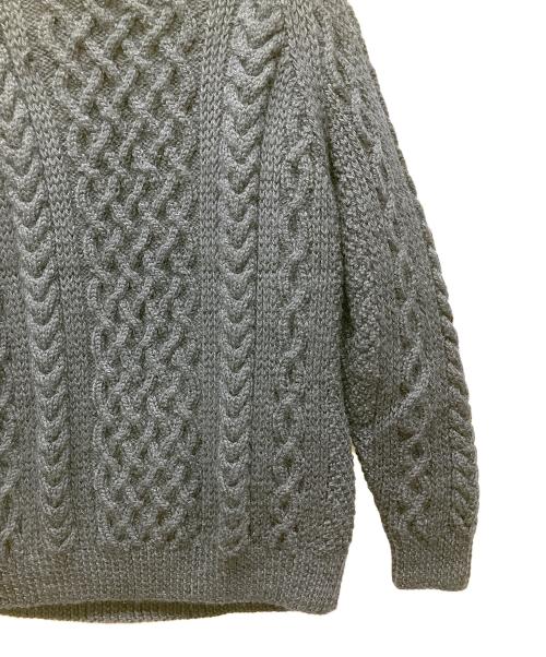 INVERALLAN（インバーアラン）INVERALLAN (インバーアラン) 厚手ニット ネイビー サイズ:FREEの古着・服飾アイテム