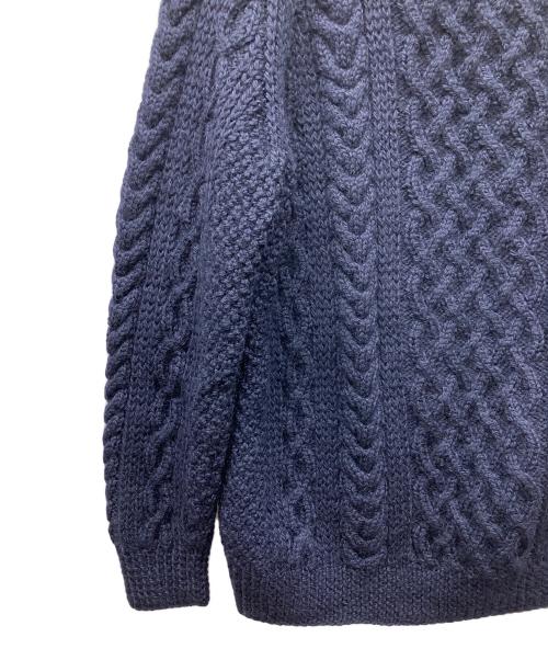 INVERALLAN（インバーアラン）INVERALLAN (インバーアラン) 厚手ニット ネイビー サイズ:FREEの古着・服飾アイテム