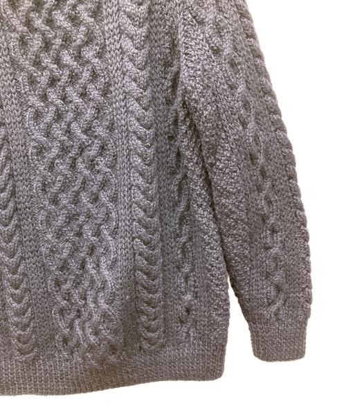 INVERALLAN（インバーアラン）INVERALLAN (インバーアラン) 厚手ニット ネイビー サイズ:FREEの古着・服飾アイテム