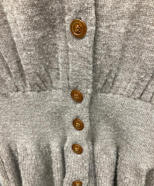 Vivienne Westwood RED LABEL（ヴィヴィアンウエストウッドレッドレーベル）Vivienne Westwood RED LABEL (ヴィヴィアンウエストウッドレッドレーベル) 薄手カーディガン ブラウン サイズ:2　　の古着・服飾アイテム