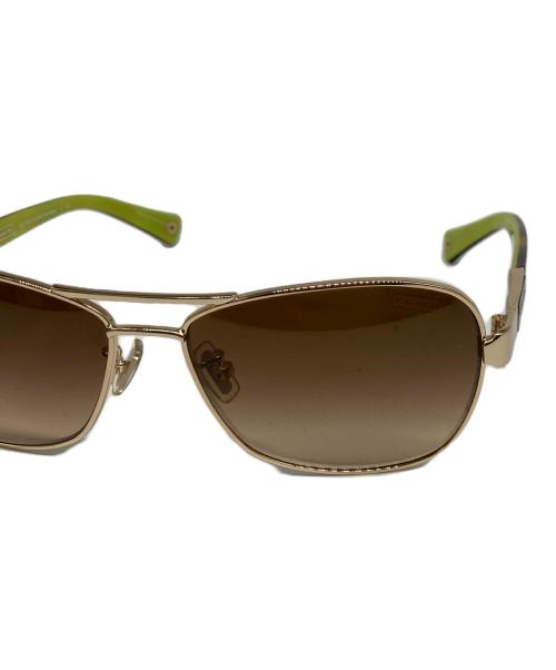 COACH（コーチ）COACH (コーチ) サングラス ブラウン×グリーンの古着・服飾アイテム