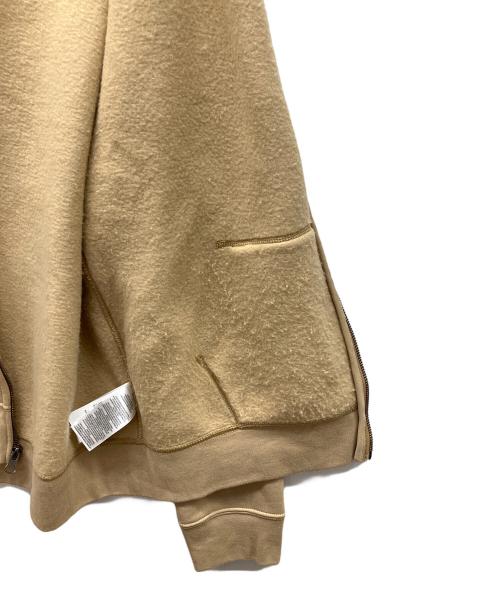 POLO RALPH LAUREN（ポロ・ラルフローレン）POLO RALPH LAUREN (ポロ・ラルフローレン) ジップパーカー ベージュ サイズ:XLの古着・服飾アイテム
