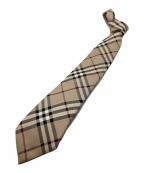 BURBERRY BLACK LABELバーバリーブラックレーベル）の古着「ネクタイ」｜ベージュ