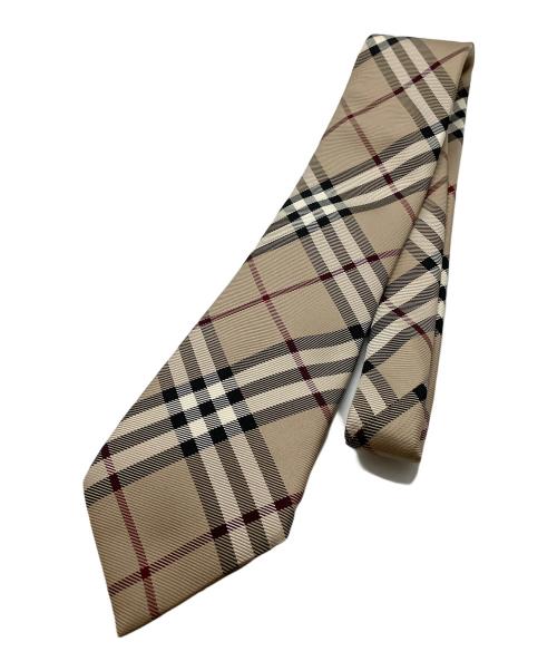 BURBERRY BLACK LABEL（バーバリーブラックレーベル）BURBERRY BLACK LABEL (バーバリーブラックレーベル) ネクタイ ベージュ サイズ:表記なしの古着・服飾アイテム