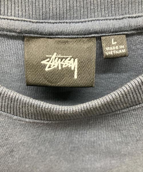 stussy（ステューシー）stussy (ステューシー) スウェット ネイビー サイズ:Lの古着・服飾アイテム