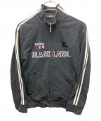 BURBERRY BLACK LABELバーバリーブラックレーベル）の古着「トラックジャケット」｜ブラック