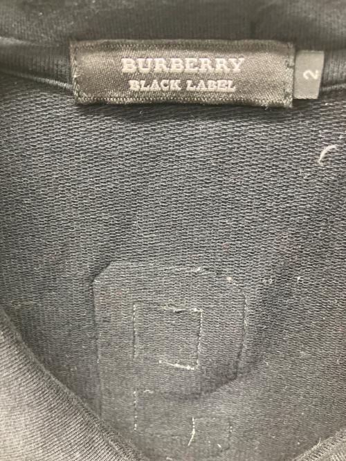 BURBERRY BLACK LABEL（バーバリーブラックレーベル）BURBERRY BLACK LABEL (バーバリーブラックレーベル) トラックジャケット ブラック サイズ:2の古着・服飾アイテム