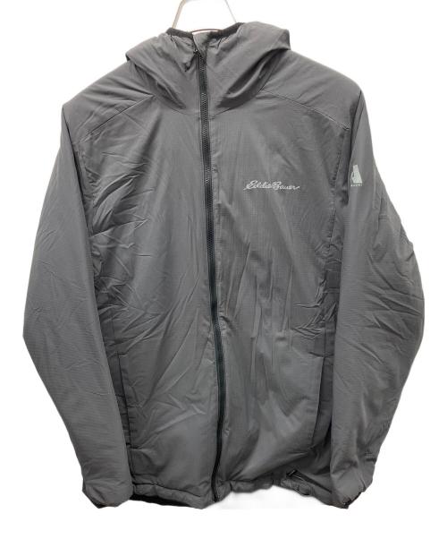 Eddie Bauer（エディーバウアー）Eddie Bauer (エディーバウアー) 中綿ジャケット グレー サイズ:Sの古着・服飾アイテム