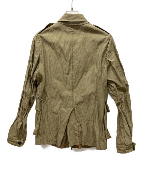 DSQUARED2（ディースクエアード）DSQUARED2 (ディースクエアード) サファリジャケット オリーブ サイズ:46の古着・服飾アイテム