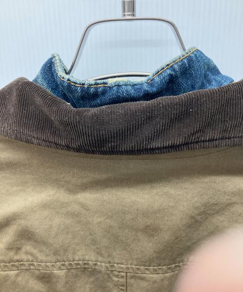 DSQUARED2（ディースクエアード）DSQUARED2 (ディースクエアード) ドッキングジャケット オリーブ サイズ:46の古着・服飾アイテム