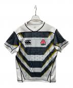 Canterburyカンタベリー）の古着「ゲームシャツ」｜ブラック×ホワイト