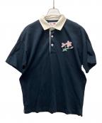 Canterburyカンタベリー）の古着「ポロシャツ」｜ネイビー
