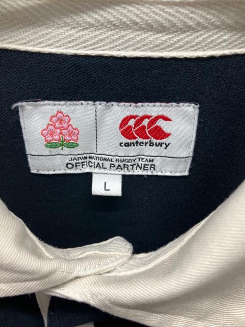 Canterbury（カンタベリー）Canterbury (カンタベリー) ポロシャツ ネイビー サイズ:Lの古着・服飾アイテム