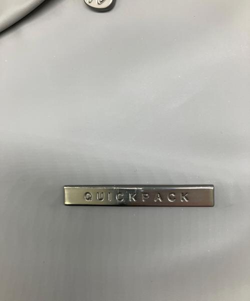 quickpack（クイックパック）quickpack (クイックパック) ボディバッグ グレーの古着・服飾アイテム