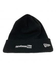 New Era×FACETASM（ニューエラ×ファセッタズム）の古着「ニット帽」｜ブラック