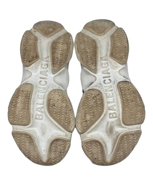 BALENCIAGA（バレンシアガ）BALENCIAGA (バレンシアガ) ダットスニーカー ホワイト サイズ:26cmの古着・服飾アイテム