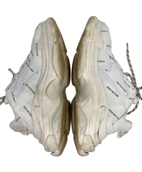 BALENCIAGA（バレンシアガ）BALENCIAGA (バレンシアガ) ダットスニーカー ホワイト サイズ:26cmの古着・服飾アイテム