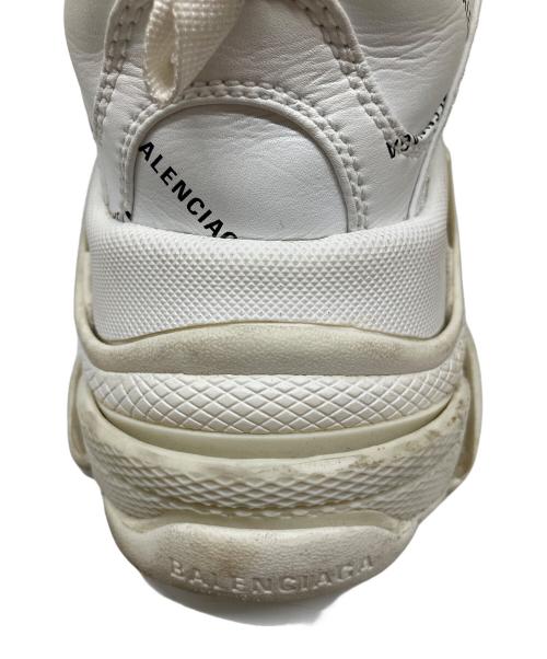 BALENCIAGA（バレンシアガ）BALENCIAGA (バレンシアガ) ダットスニーカー ホワイト サイズ:26cmの古着・服飾アイテム
