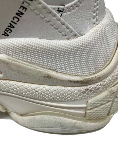 BALENCIAGA（バレンシアガ）BALENCIAGA (バレンシアガ) ダットスニーカー ホワイト サイズ:26cmの古着・服飾アイテム