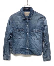 JUSGLITTY（ジャスグリッティー）の古着「デニムシャツ」｜インディゴ