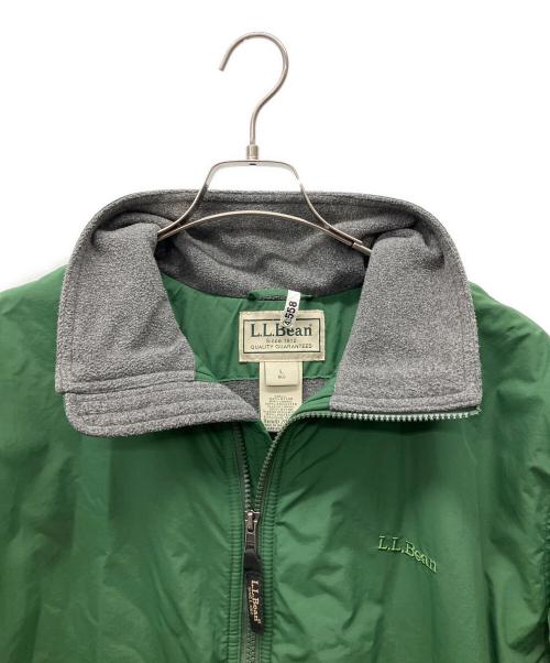 L.L.Bean（エルエルビーン）L.L.Bean (エルエルビーン) Mens Warm-Up Jacket Fleece Lined グリーン サイズ:Lの古着・服飾アイテム