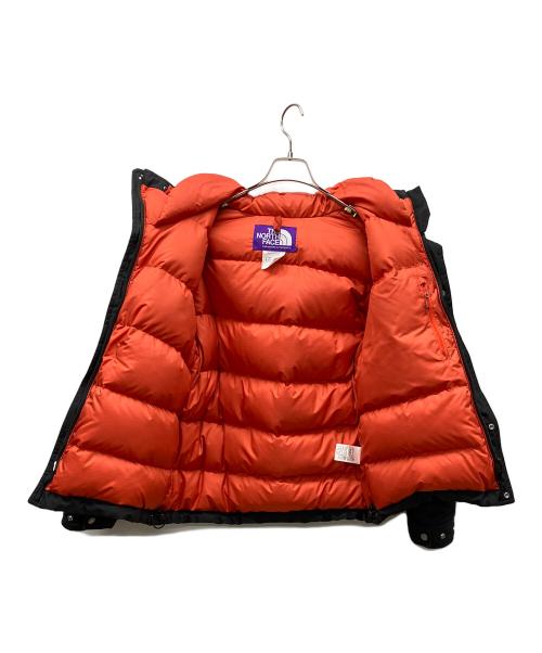 THE NORTHFACE PURPLELABEL（ザ・ノースフェイス パープルレーベル）THE NORTHFACE PURPLELABEL (ザ・ノースフェイス パープルレーベル) ダウンジャケット ブラック×オレンジ サイズ:Mの古着・服飾アイテム