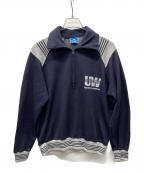 Championチャンピオン）の古着「スウェット」｜ネイビー×グレー