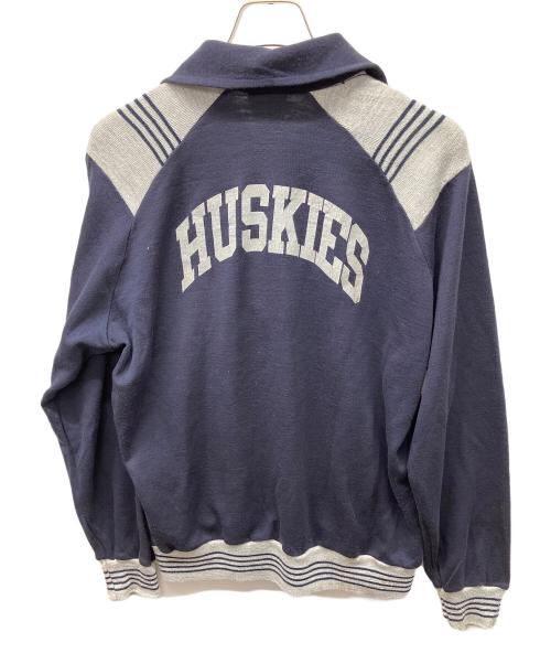 Champion（チャンピオン）Champion (チャンピオン) スウェット ネイビー×グレー サイズ:Lの古着・服飾アイテム