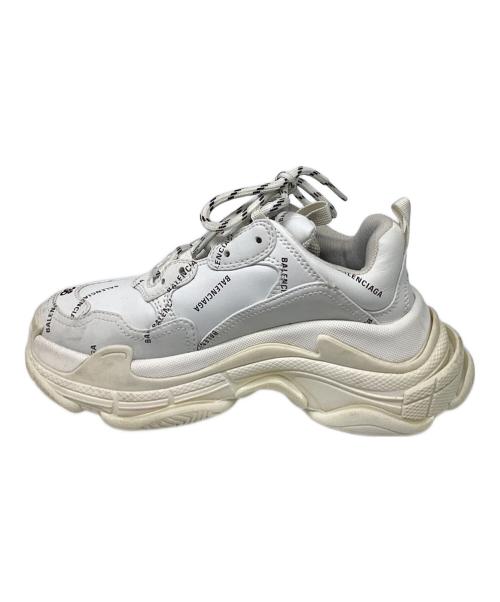 BALENCIAGA（バレンシアガ）BALENCIAGA (バレンシアガ) TRIPLE S ホワイト サイズ:24cmの古着・服飾アイテム