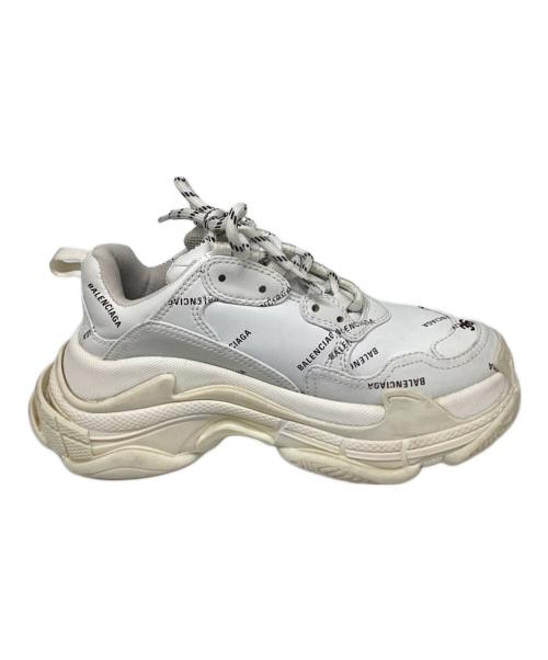 BALENCIAGA（バレンシアガ）BALENCIAGA (バレンシアガ) TRIPLE S ホワイト サイズ:24cmの古着・服飾アイテム