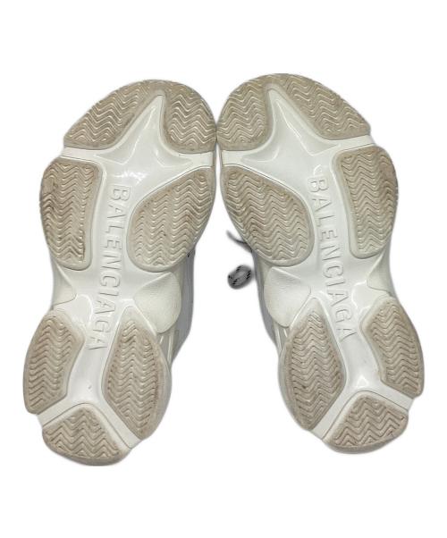 BALENCIAGA（バレンシアガ）BALENCIAGA (バレンシアガ) TRIPLE S ホワイト サイズ:24cmの古着・服飾アイテム