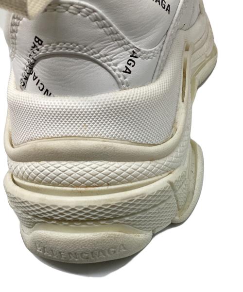 BALENCIAGA（バレンシアガ）BALENCIAGA (バレンシアガ) TRIPLE S ホワイト サイズ:24cmの古着・服飾アイテム