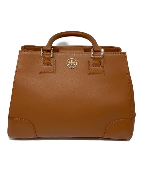 TORY BURCH（トリーバーチ）TORY BURCH (トリーバーチ) 2WAYバッグ ブラウンの古着・服飾アイテム