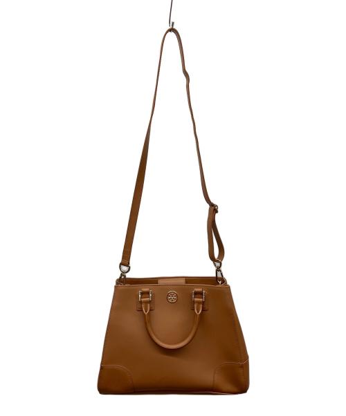 TORY BURCH（トリーバーチ）TORY BURCH (トリーバーチ) 2WAYバッグ ブラウンの古着・服飾アイテム