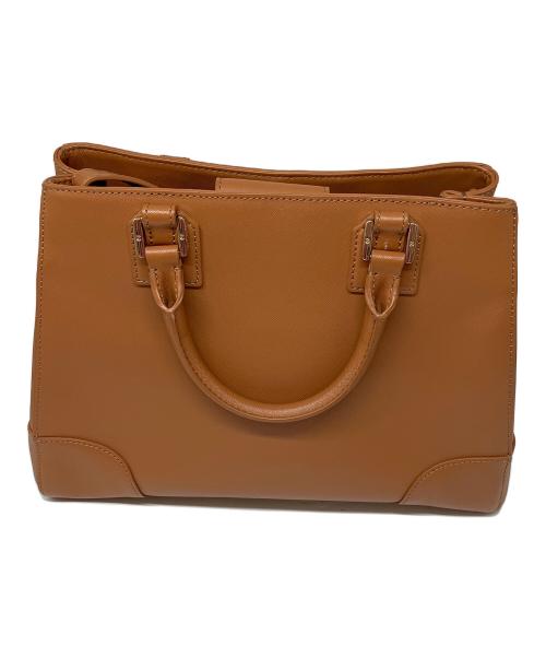 TORY BURCH（トリーバーチ）TORY BURCH (トリーバーチ) 2WAYバッグ ブラウンの古着・服飾アイテム