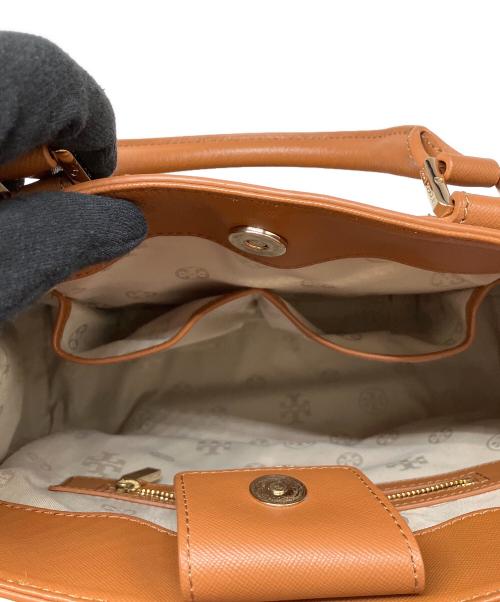 TORY BURCH（トリーバーチ）TORY BURCH (トリーバーチ) 2WAYバッグ ブラウンの古着・服飾アイテム