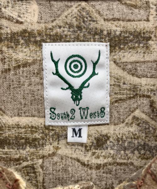 South2 West8（サウスツー ウエストエイト）South2 West8 (サウスツー ウエストエイト) 長袖シャツ ベージュ サイズ:Mの古着・服飾アイテム