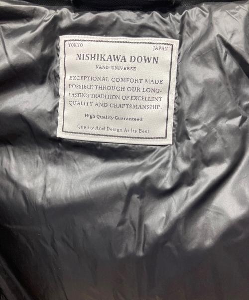 西川（ニシカワ）西川 (ニシカワ) ダウンジャケット ブラック サイズ:Sの古着・服飾アイテム