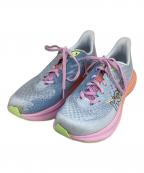 HOKAホカ）の古着「ランニングシューズ」｜オレンジ×ブルー