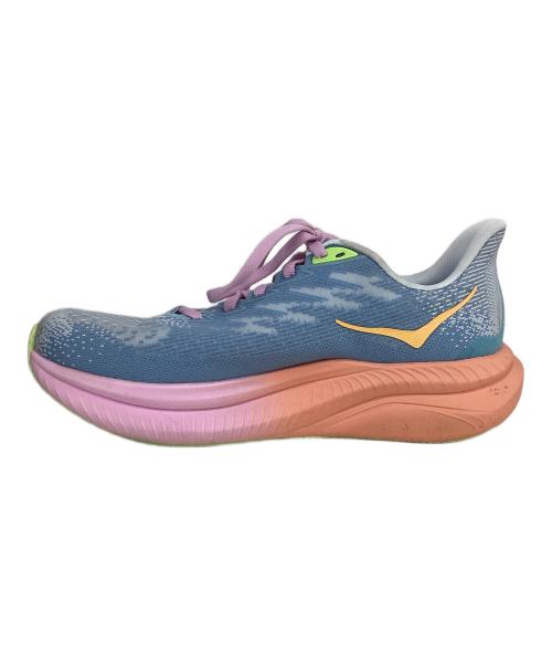 HOKA（ホカ）HOKA (ホカ) ランニングシューズ オレンジ×ブルー サイズ:23.5cmの古着・服飾アイテム