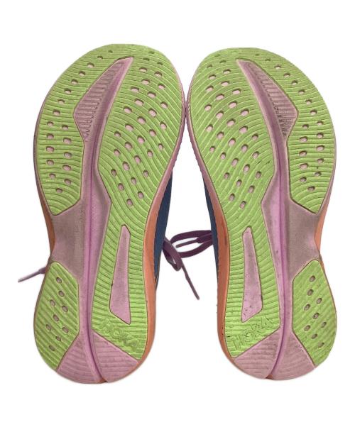 HOKA（ホカ）HOKA (ホカ) ランニングシューズ オレンジ×ブルー サイズ:23.5cmの古着・服飾アイテム