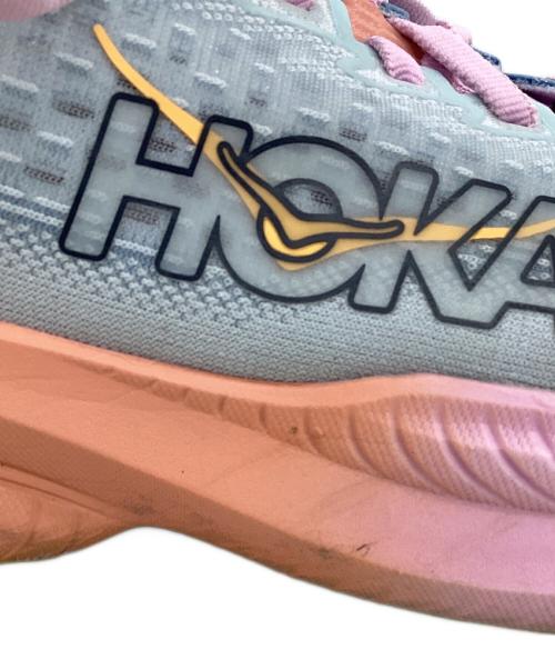 HOKA（ホカ）HOKA (ホカ) ランニングシューズ オレンジ×ブルー サイズ:23.5cmの古着・服飾アイテム