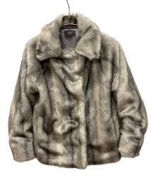 EMODA（エモダ）の古着「ファージャケット」｜グレー