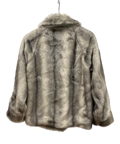 EMODA（エモダ）EMODA (エモダ) ファージャケット グレー サイズ:freeの古着・服飾アイテム