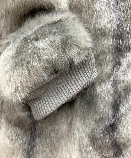 EMODA（エモダ）EMODA (エモダ) ファージャケット グレー サイズ:freeの古着・服飾アイテム