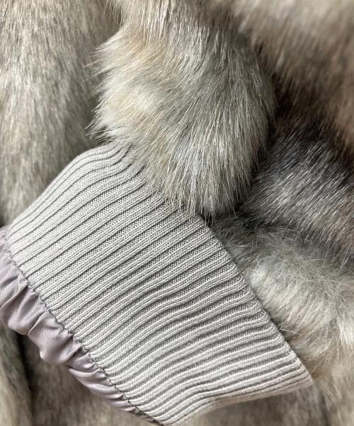 EMODA（エモダ）EMODA (エモダ) ファージャケット グレー サイズ:freeの古着・服飾アイテム