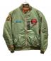 stussy（ステューシー）の古着「フライトジャケット」｜カーキ