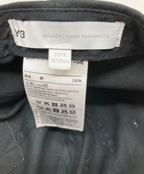 Y-3（ワイスリー）Y-3 (ワイスリー) キャップ ブラックの古着・服飾アイテム