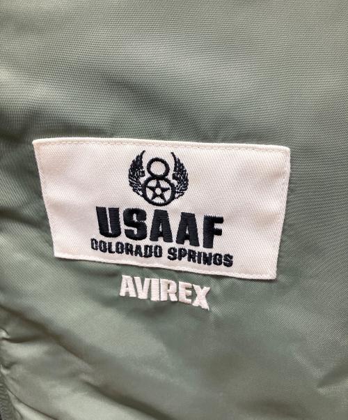 AVIREX（アヴィレックス）AVIREX (アヴィレックス) フライトジャケット カーキ サイズ:Lの古着・服飾アイテム
