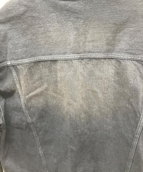 SUPREME（シュプリーム）SUPREME (シュプリーム) Distressed Selvedge Trucker Jacket Washed Black ブラック サイズ:Lの古着・服飾アイテム